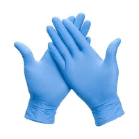 Blue Nitrile Gloves - box of 100