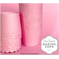 Ice Cream Baking Cups - Pastel Pink