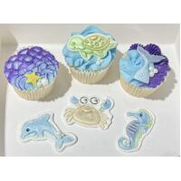 Under the Sea Cupcakes and Cookies Decorating Class - All ages!