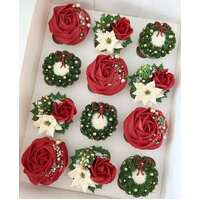 'Trendy Treats' Modern Cupcake Piping - Christmas Decorating Class*NOW 5.30PM*