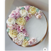 28th Aug Floral Cake Decorating Class 