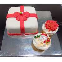 Fondant Christmas Cake Decorating Class