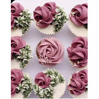 'Trendy Treats' Modern Cupcake Piping - Beginner Florals