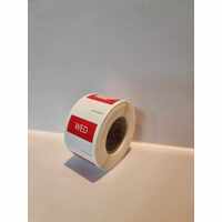 Day Date Tag Stickers Wednesday  40mm X 40mm 500 P/ROLL