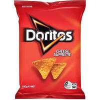 Doritos Corn Chips - Cheese Supreme - 18 x 45gr