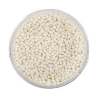 2mm Matte White Sugar Balls (Cachous) - 65g