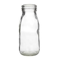 250ML Glass bottle - 43mm rim to suit