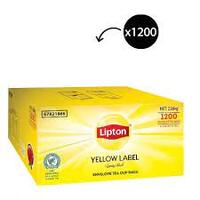 Yellow Tea Bags - Envelope - 1200/ctn