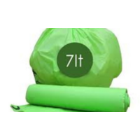 7lt Compostable Garbage Bags - 50 bags