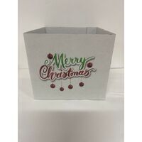 Merry Christmas Gift Box - SINGLE BOX - 125 X 125 X 110mm