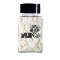 Edible Bling White Confetti 55g