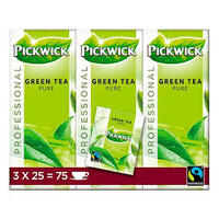 Pickwick envelope Green Tea bags. 25 x 2g