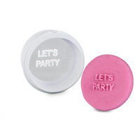 Lets Party Message Stamp and Cutter