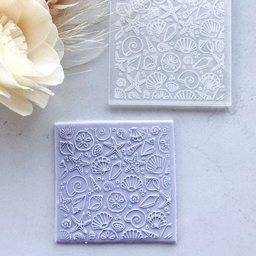 The Seashore Pattern Debosser Stamp  *Discontinued Line, 35% off*