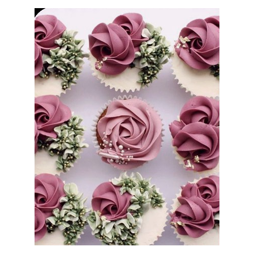 'Trendy Treats' Cupcake Piping - Beginner Florals