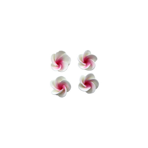 Edible Frangipani Sugar Decorations Pink- 6 Pieces