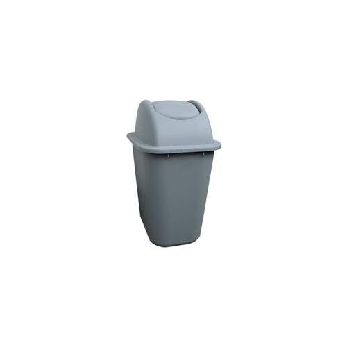 Swing Top Tidy Bin - 23lt - Grey