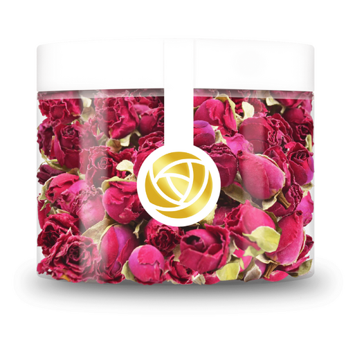 Edible Flowers Rose Buds - Pure Pink 20g