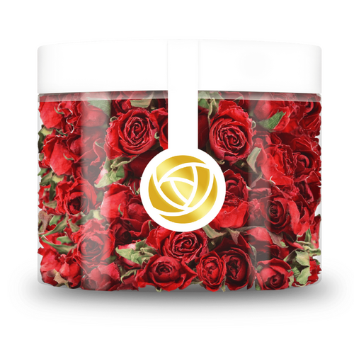 Edible Flowers Rose Buds - Red Cherry 20g