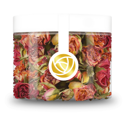 Edible Flowers Rose Buds -Sunset Mix 20g