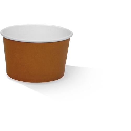 PLA paper brown bowl 12oz sleeve of 25 (20)
