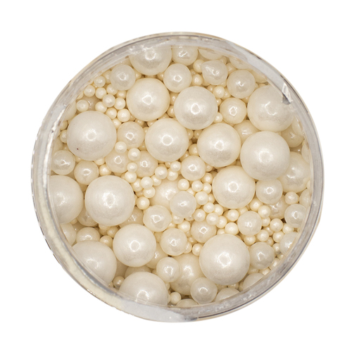 Pearl White Bubble Bubble Sprinkles 75g