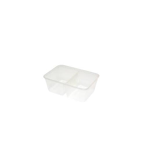 Take/Away 650ml 2 compartment Container - (50 P/SL)